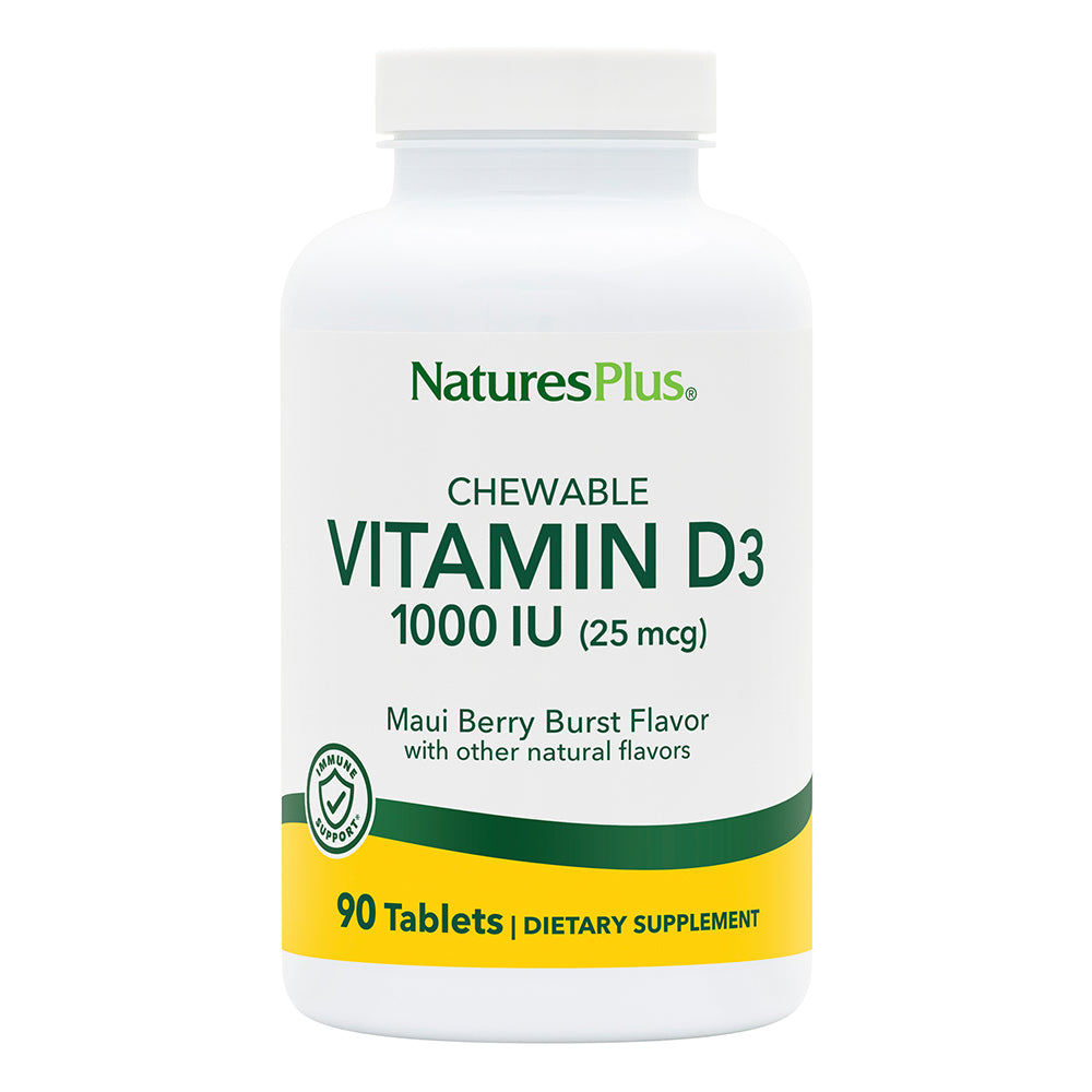 ADULT VIT D3 1000 IU CHEWABLE 90