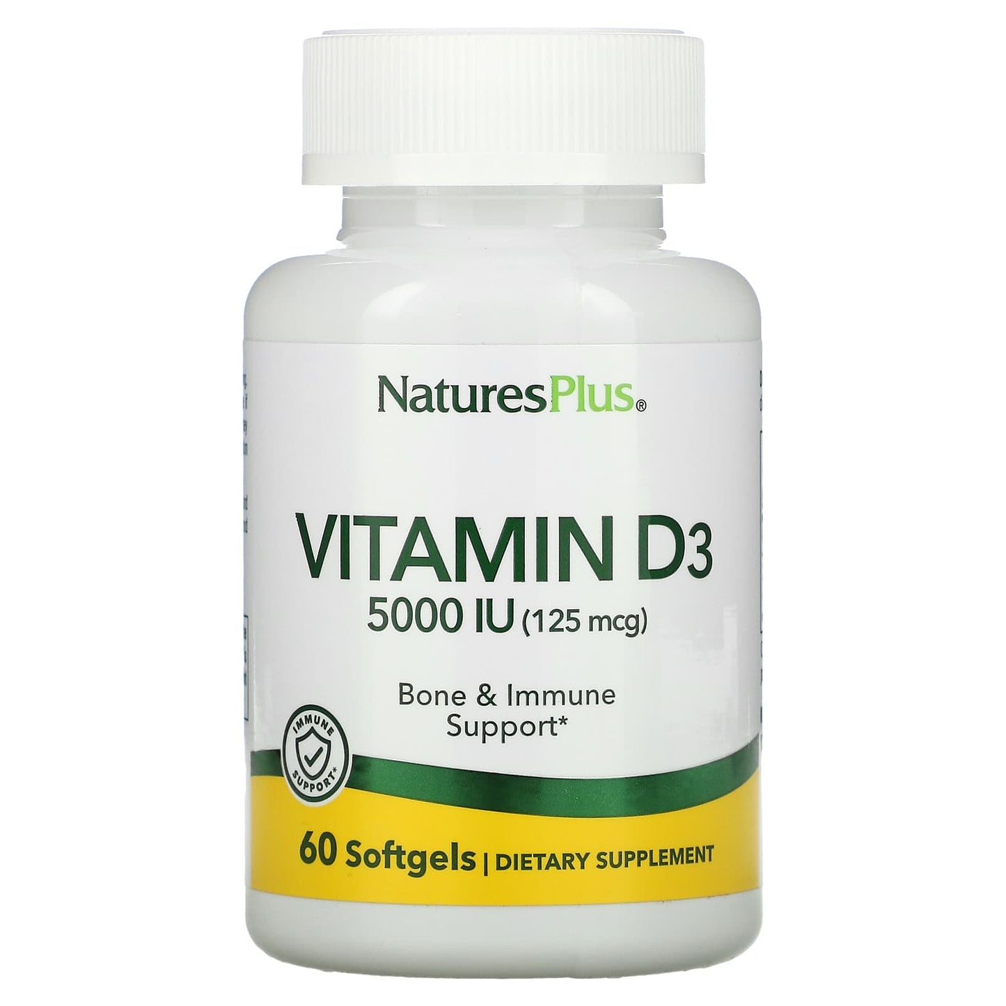 VIT D3 125 UG/5000 IU SOFTGEL 60