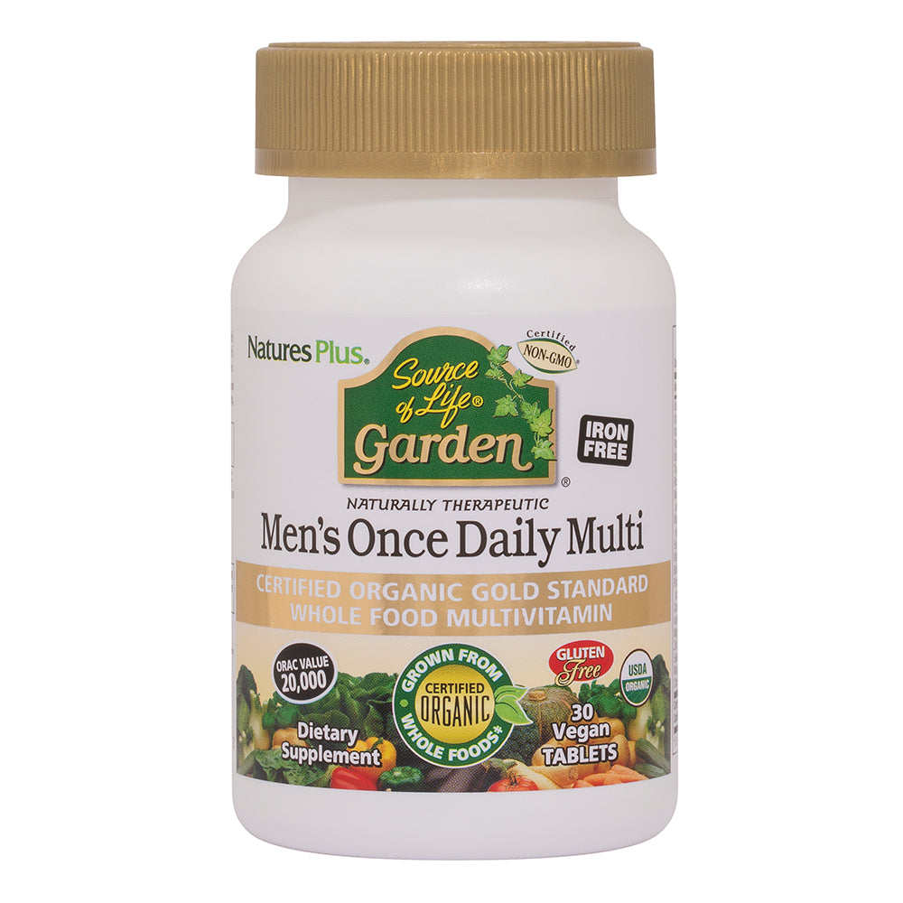 SOL GARDEN ORGANIC MENS DAILY TAB 30